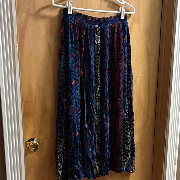 options melrose Dresses & Skirts - Colorful Geometric Maxi Skirt